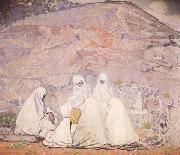 Paul-Elie Dubois La Paix dans la lumiere (mk32) oil painting
